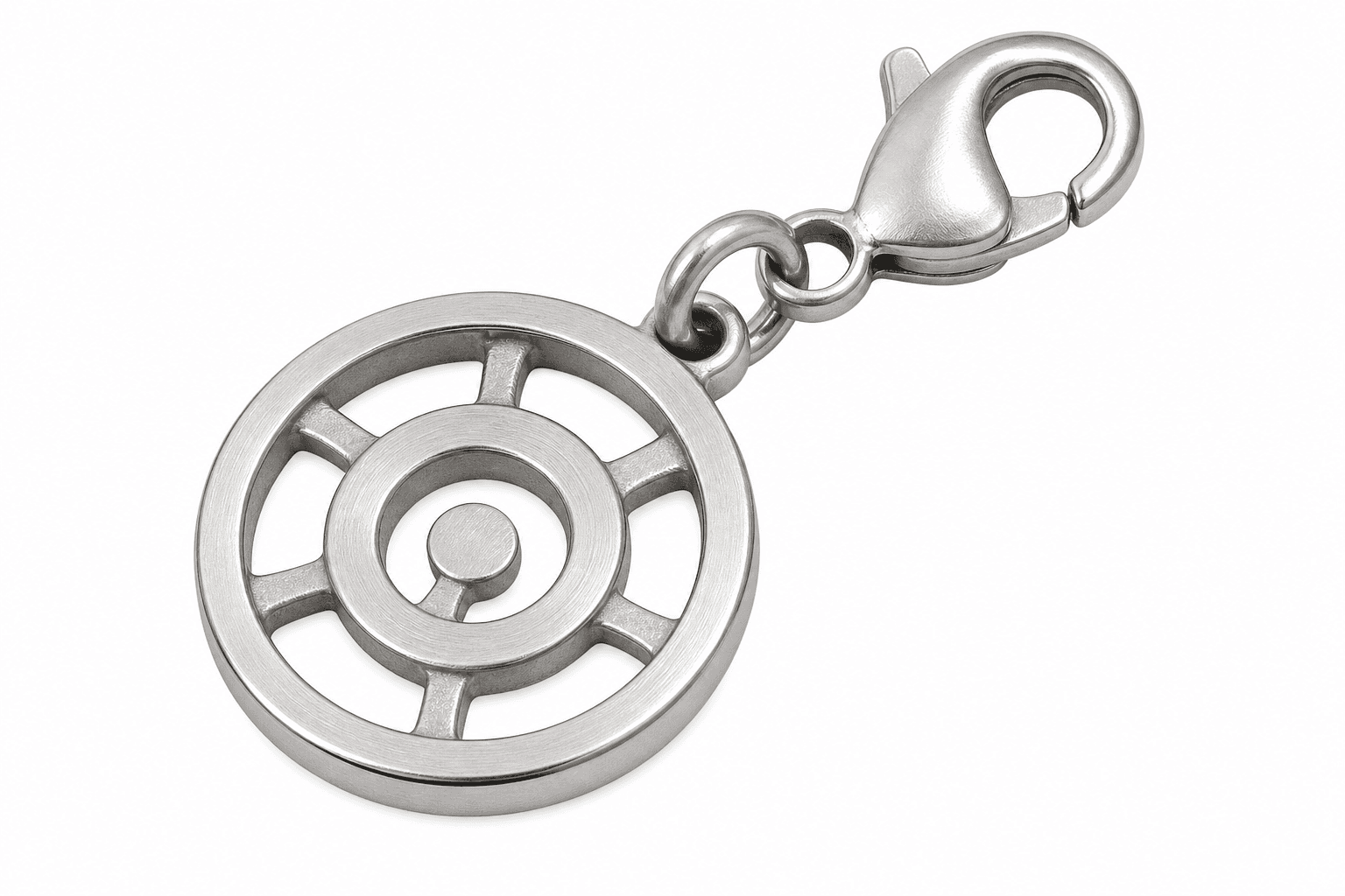 Azure Sentinel Circle Charm 3