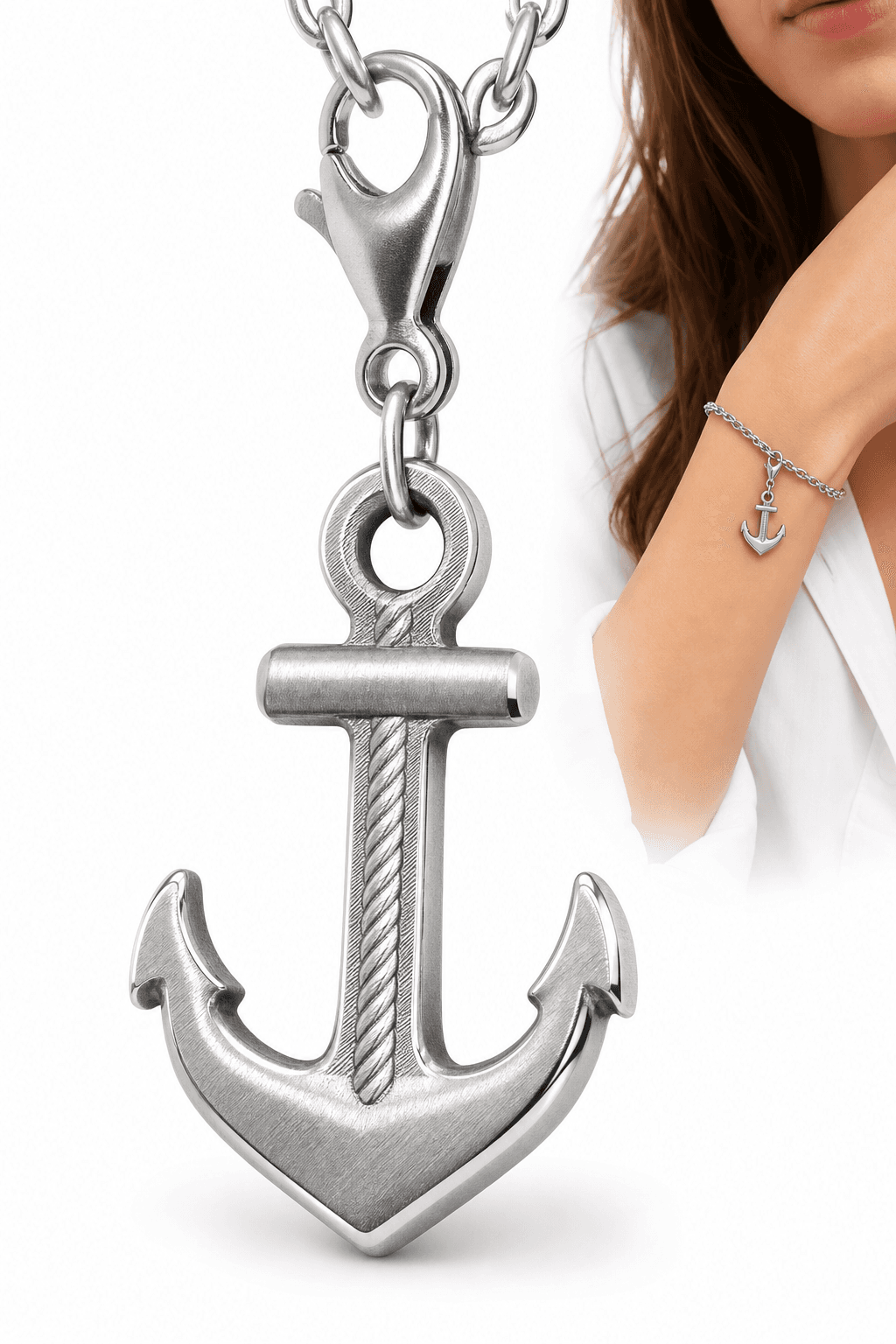 Anchor Tide Openwork Charm 5