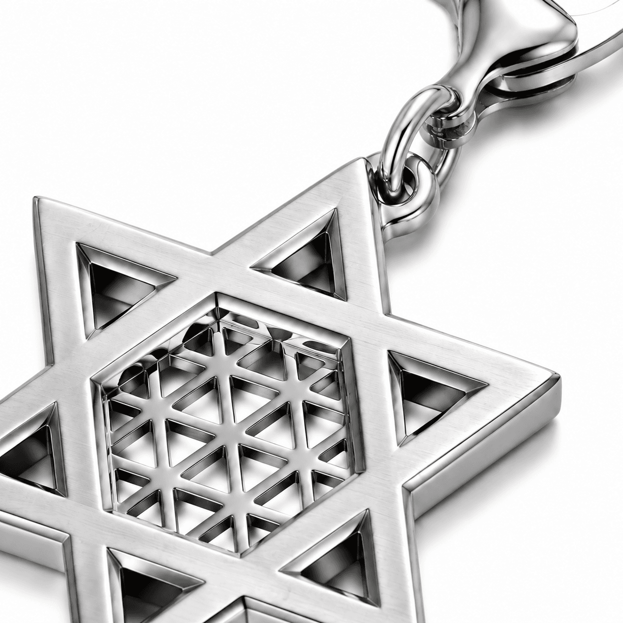 HexaGuard Star of David Interwoven Charm 3