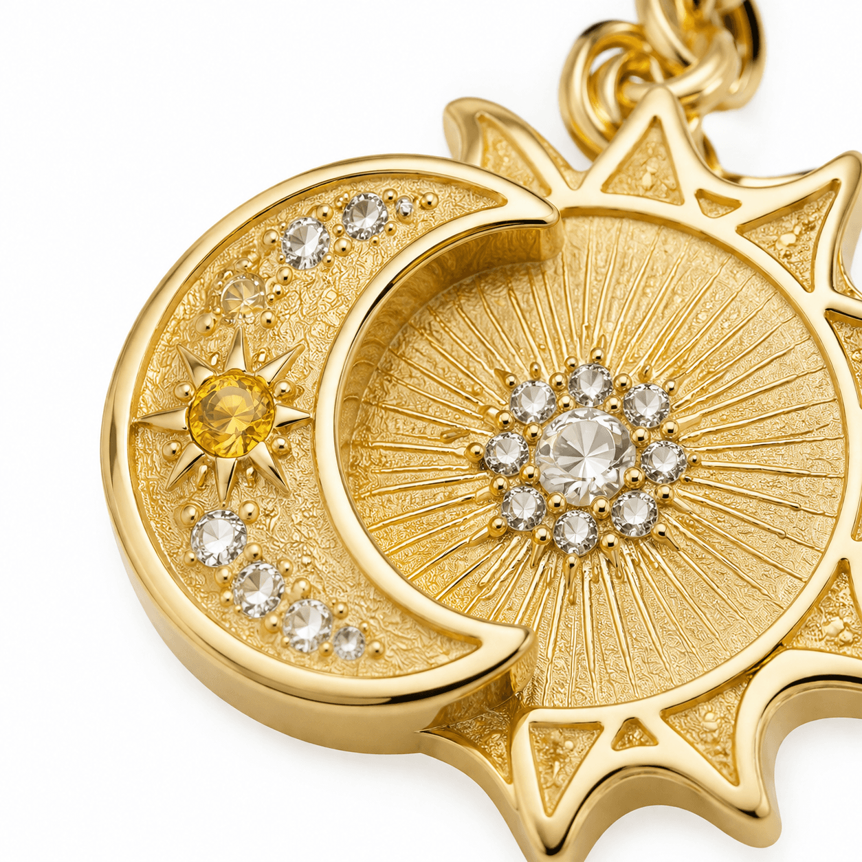 Eclipse Halo Sun & Moon Charm 3