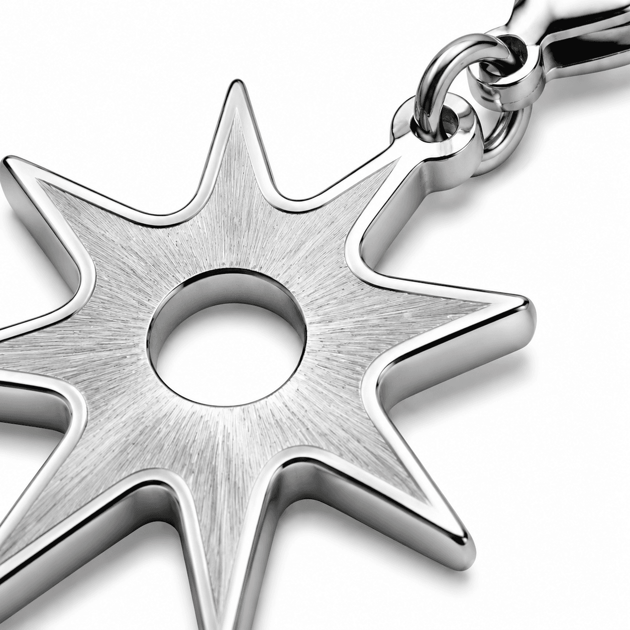 North Star Compass Cutout Charm 3