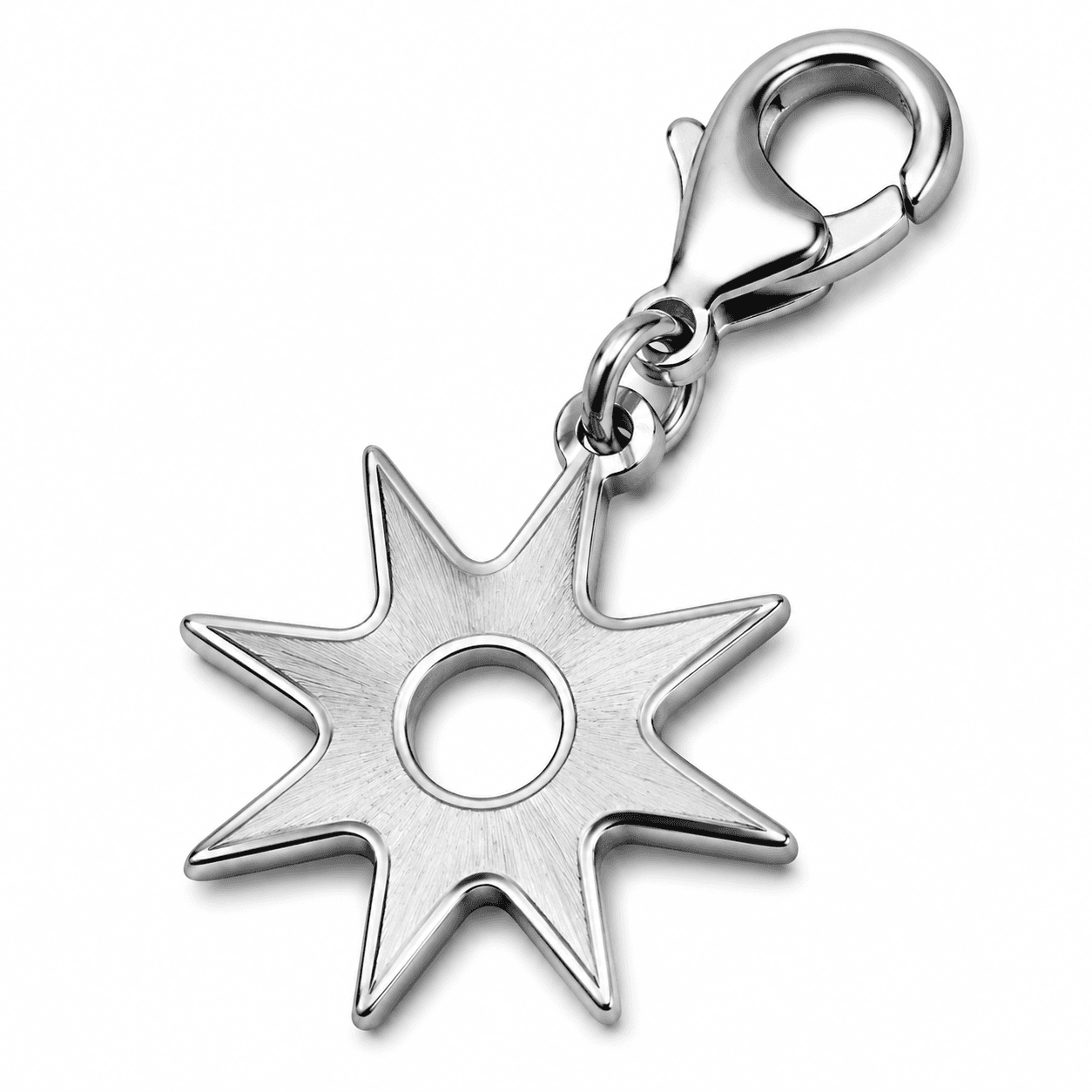 North Star Compass Cutout Charm 4