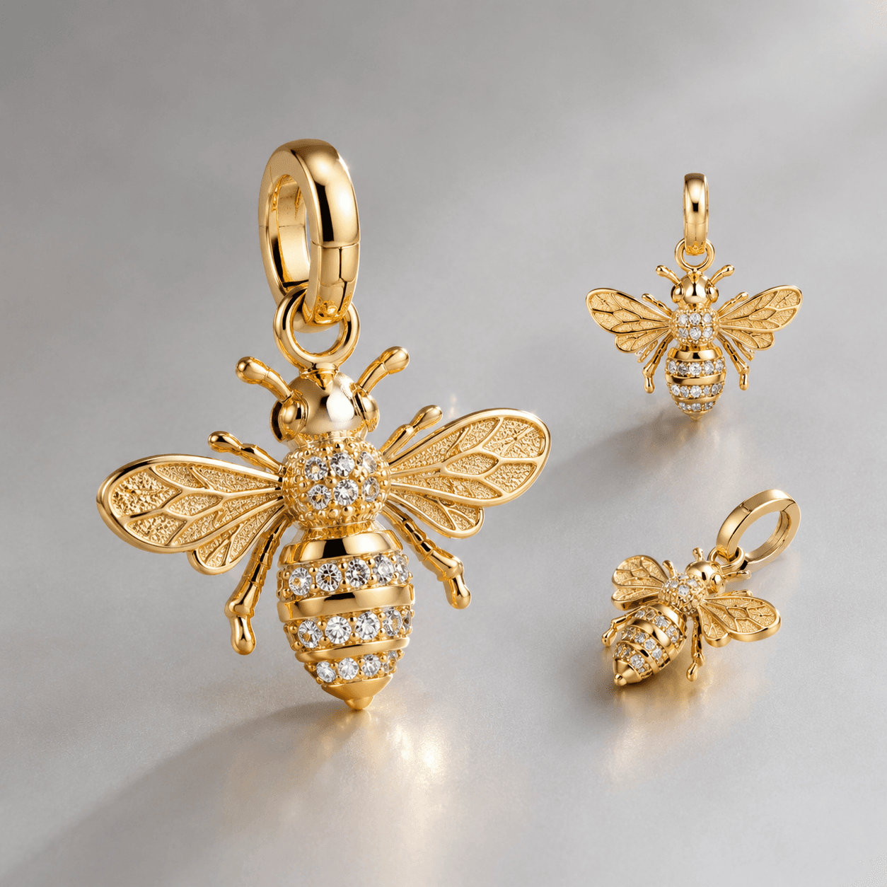 bee charm gold Material Science & Quality Guide