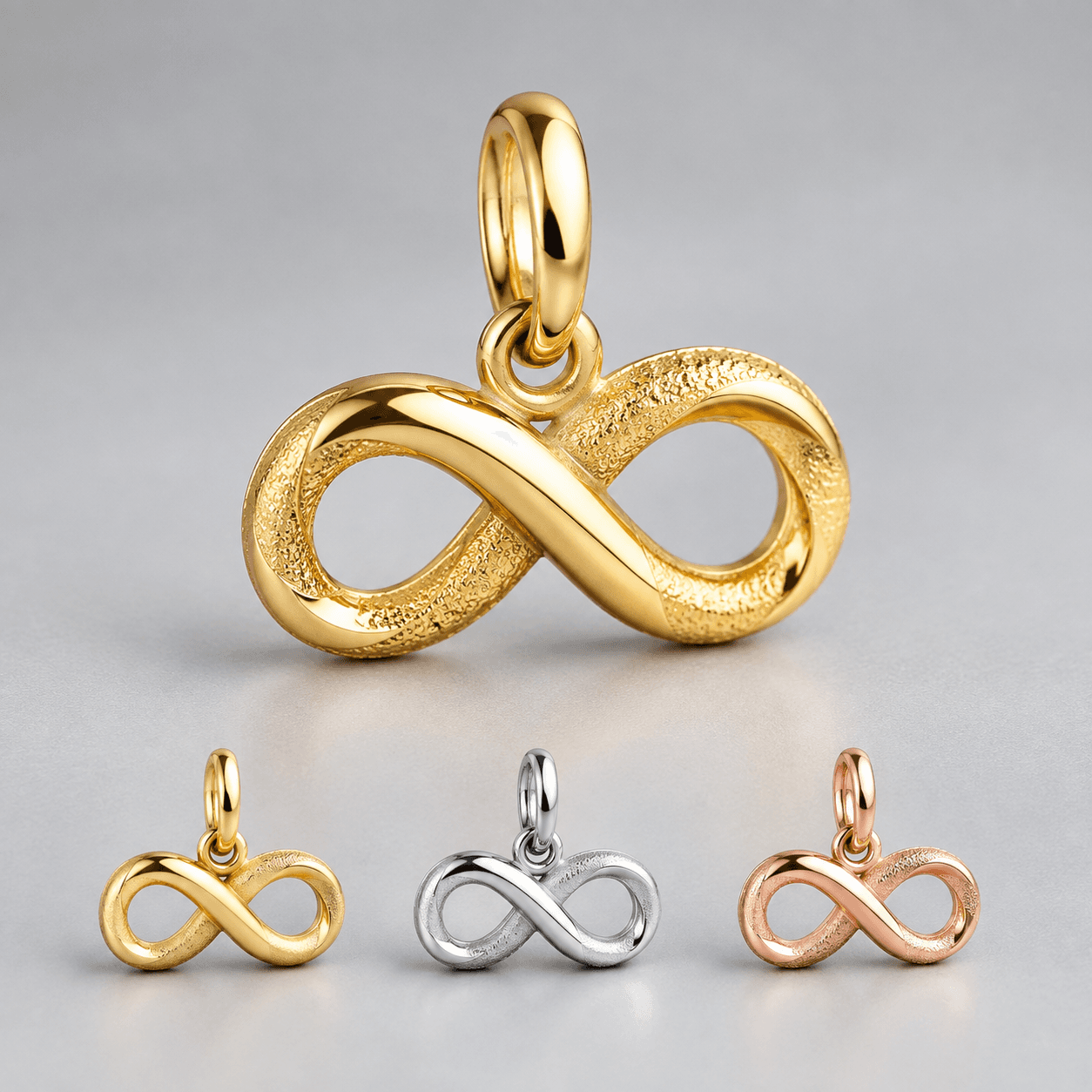 The Material Science of gold infinity charm