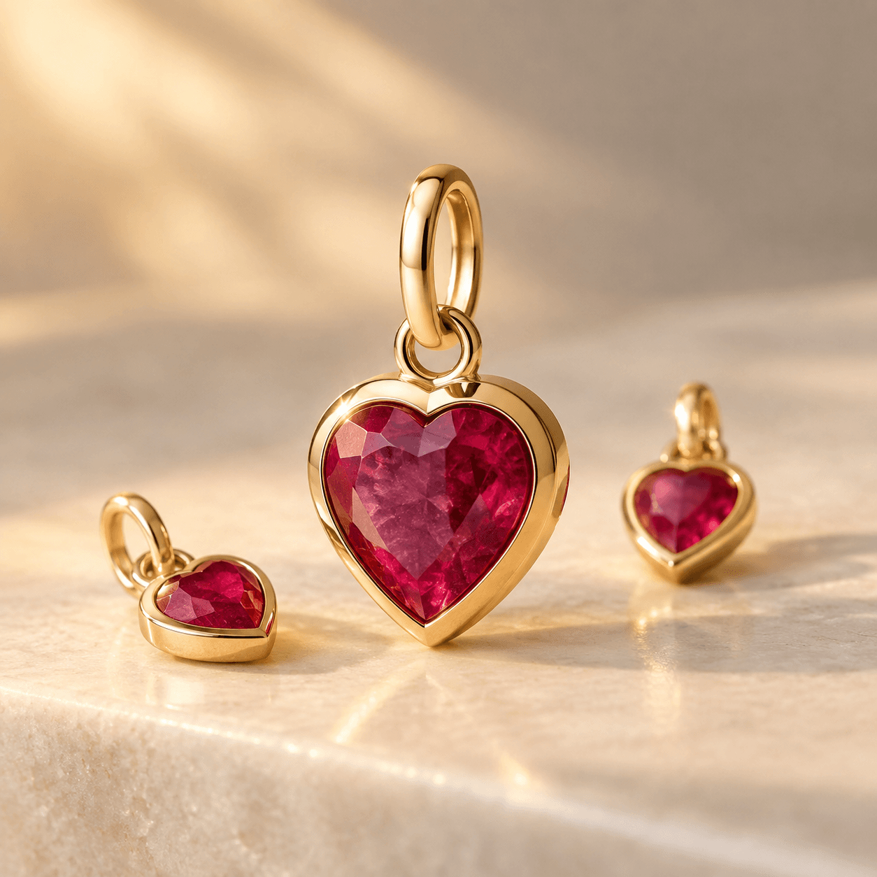 Ruby Heart Charm: Material Technology Deep Dive