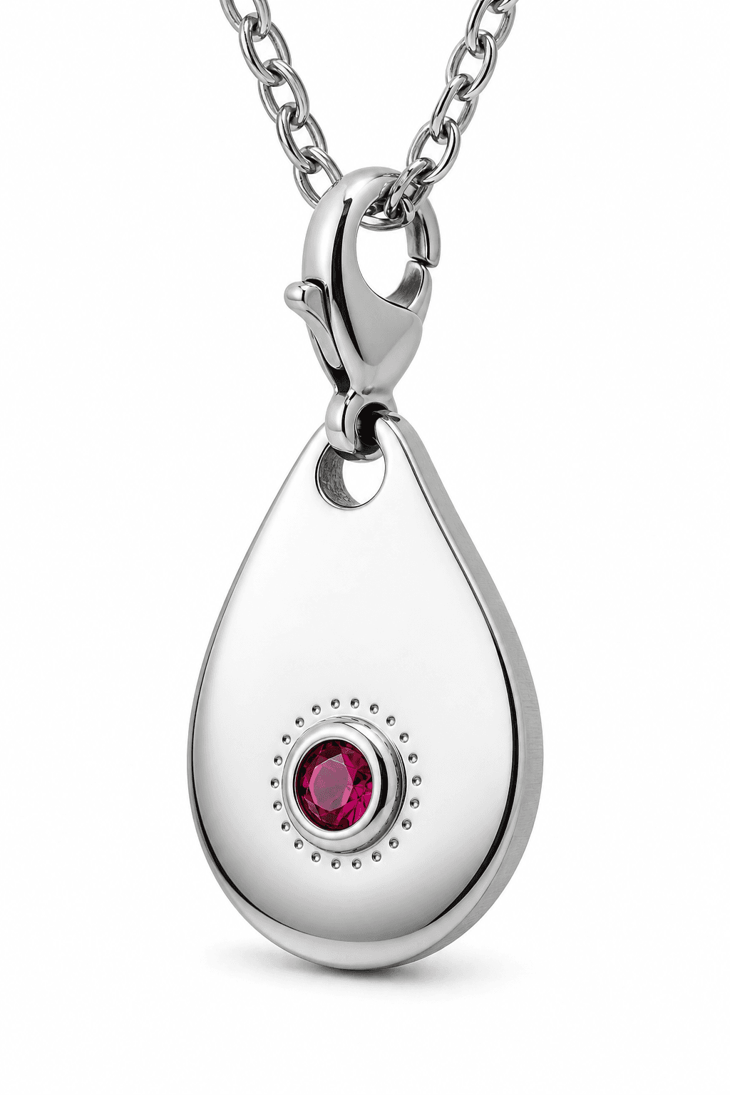 LunaCrescent Birthstone Orbit Charm
