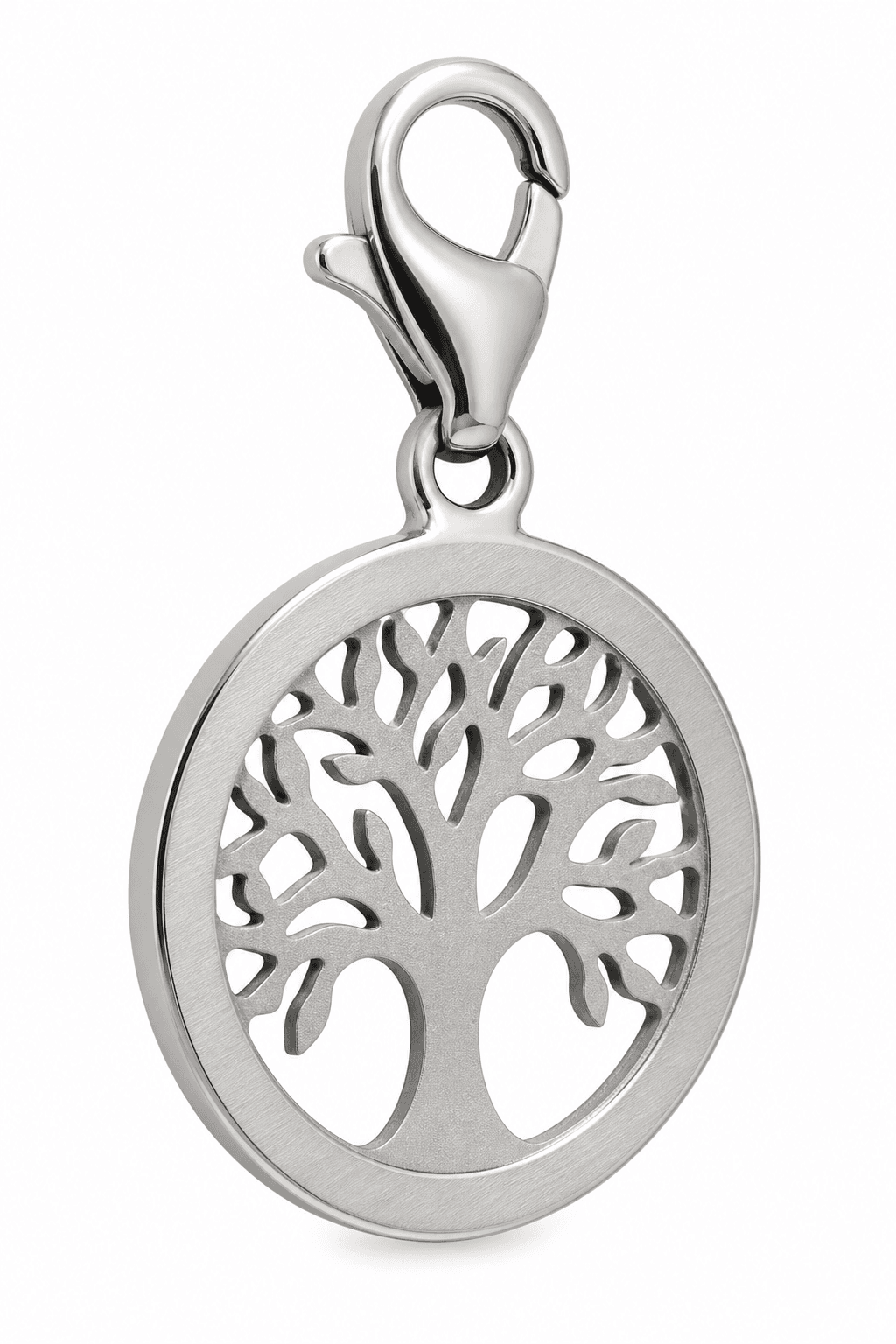 Lifescape Circle Nightfall Tree of Life 316L Charm