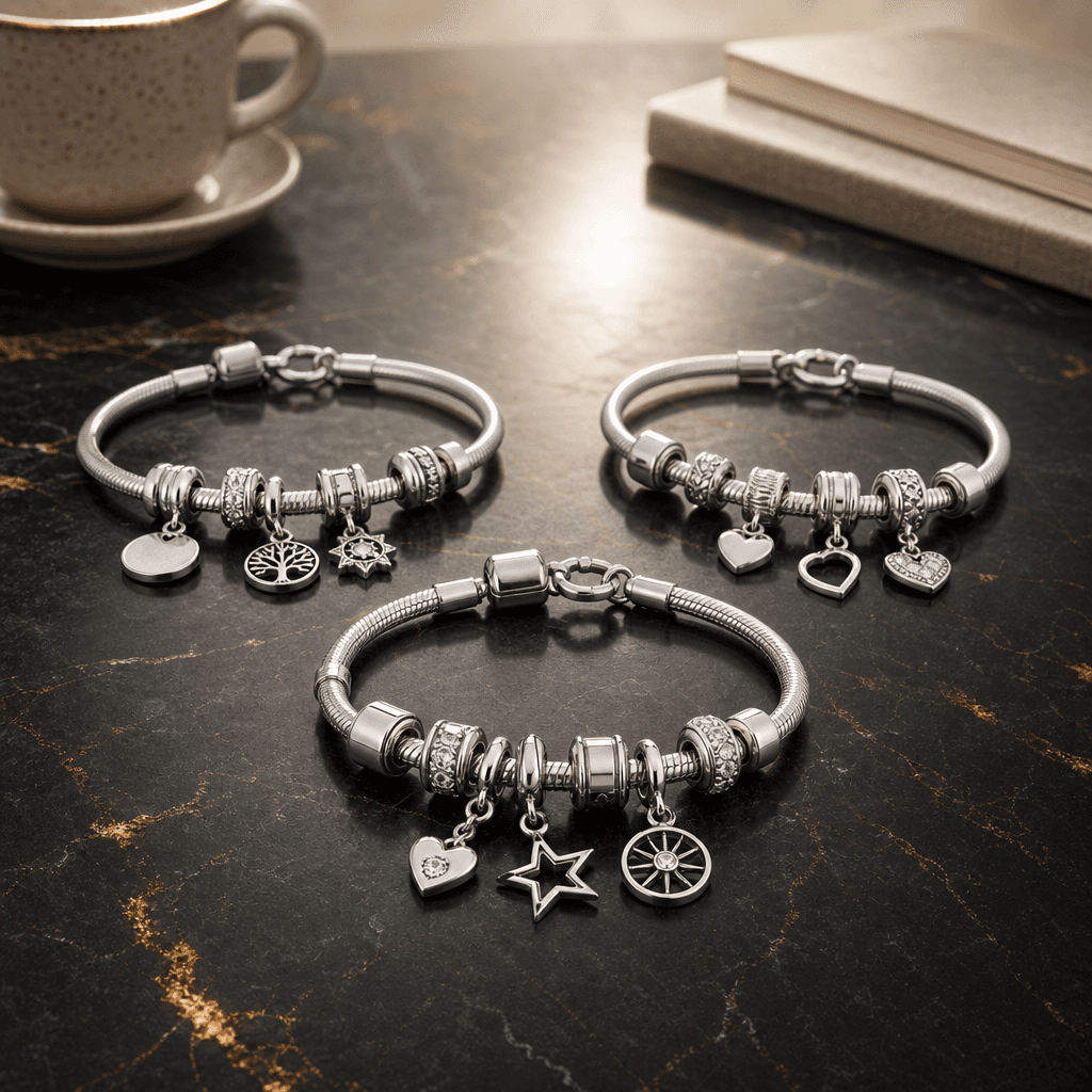 How to source stainless steel wholesale jewelry charm bracelets