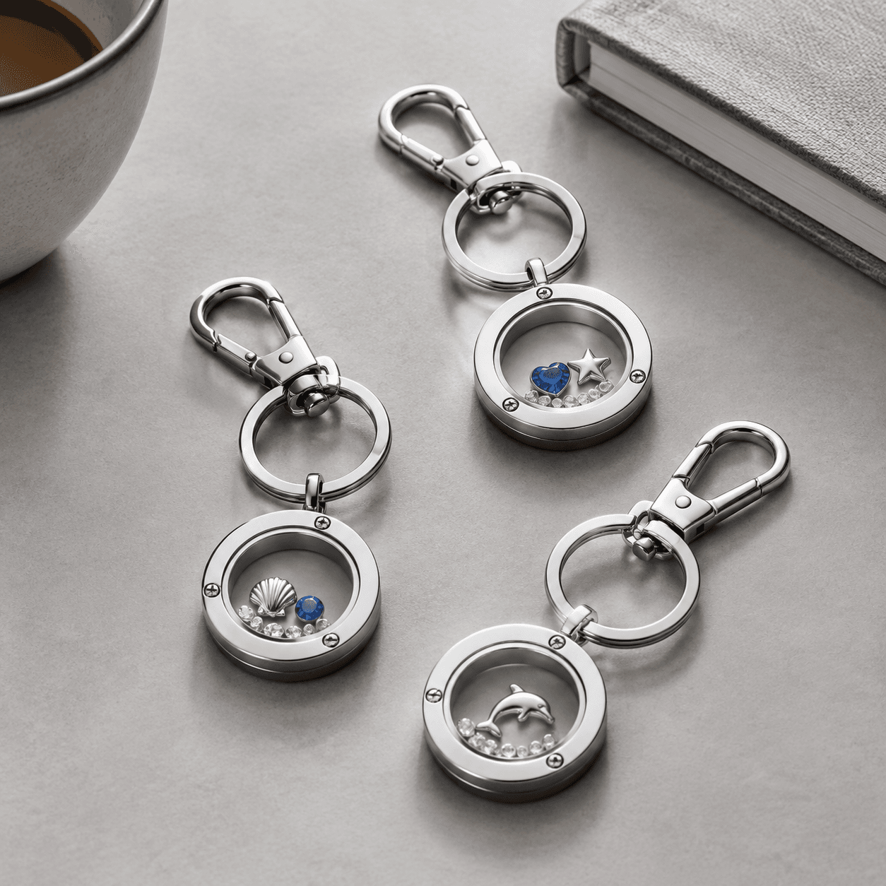 Stainless Steel Floating Charm Keychain Wholesale: OEM Guide