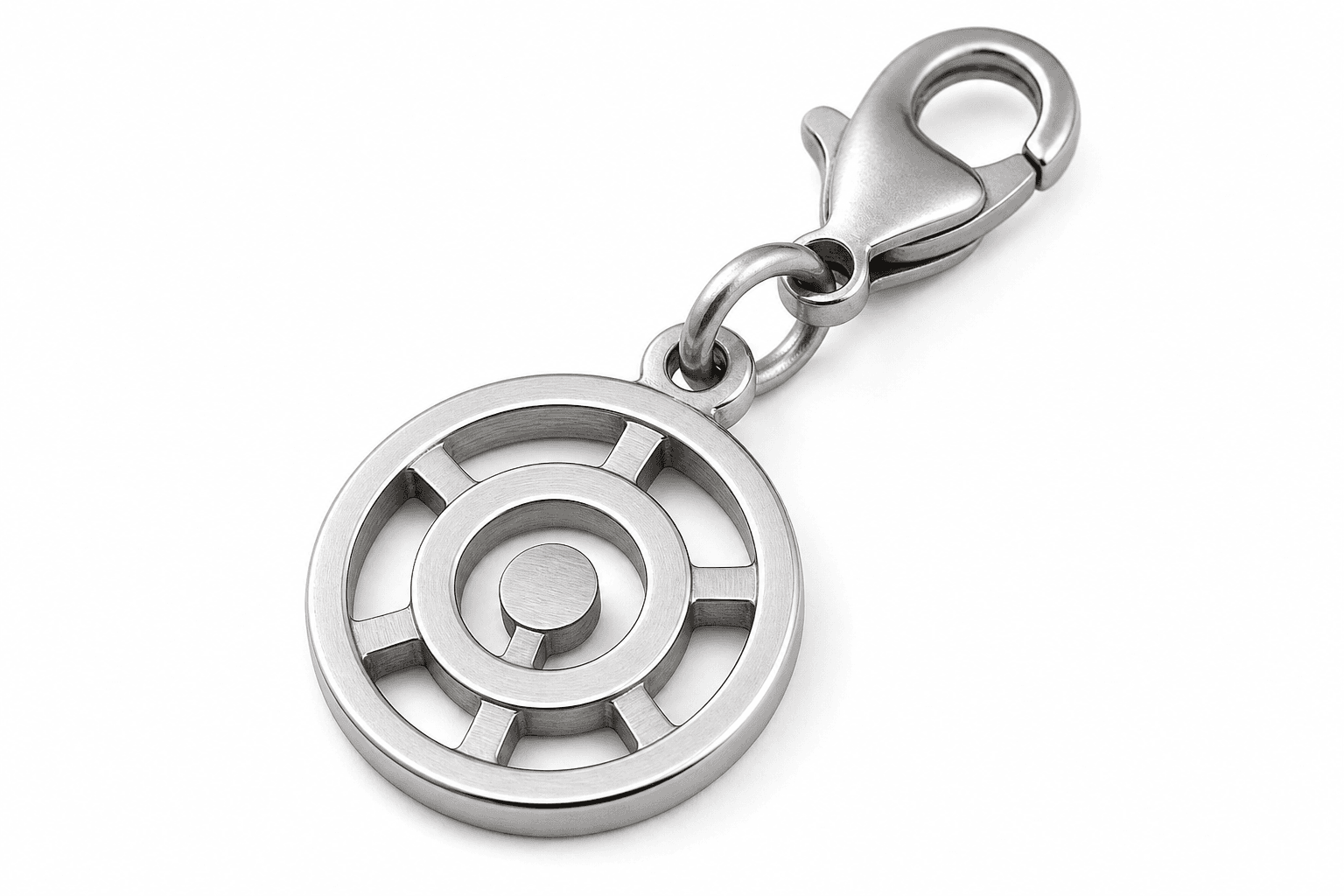 Azure Sentinel Circle Charm