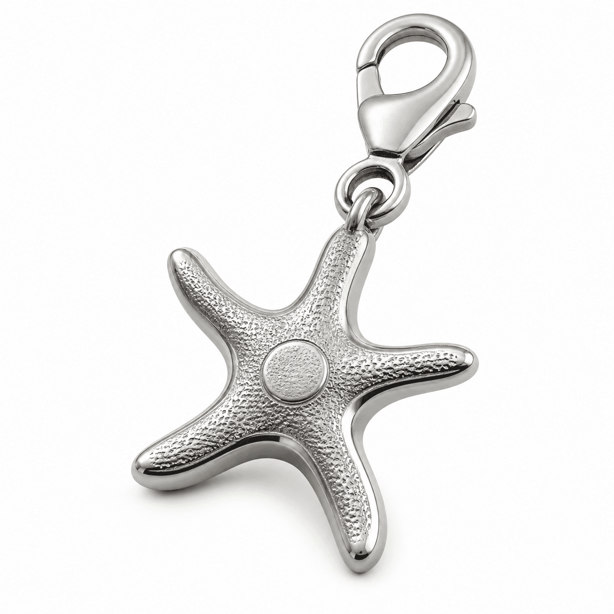 Sea Starwave Charm 316L Stainless Steel Star Charm