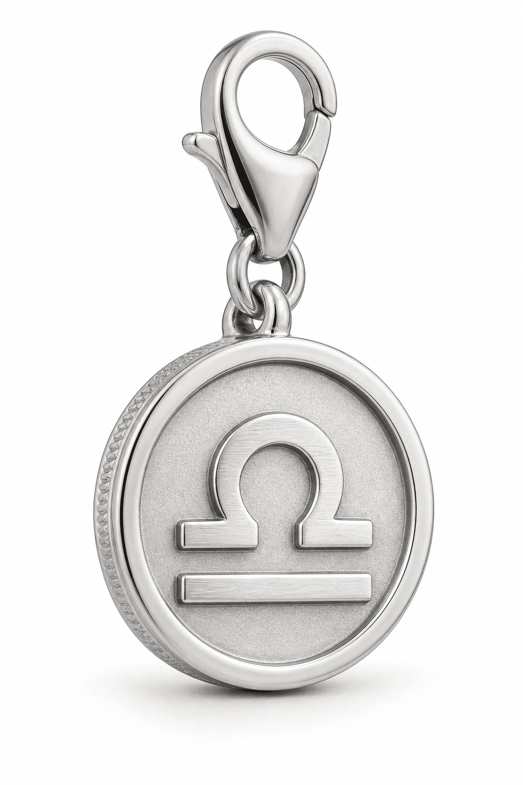 Stellar Zodiac Constellation Circle Charm - 316L Stainless Steel