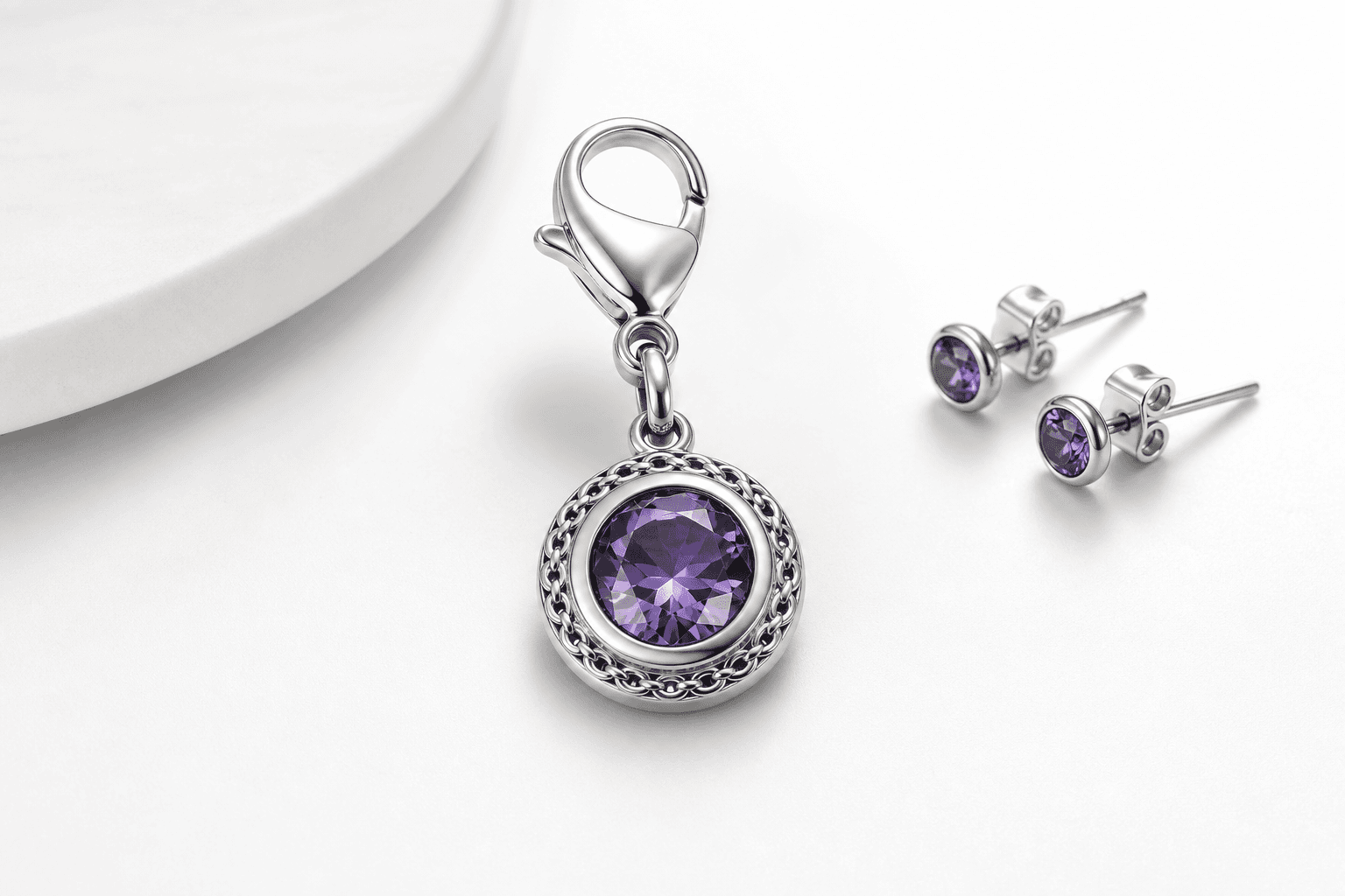 Birthstone Stainless February Charm 316L: B2B Case Study