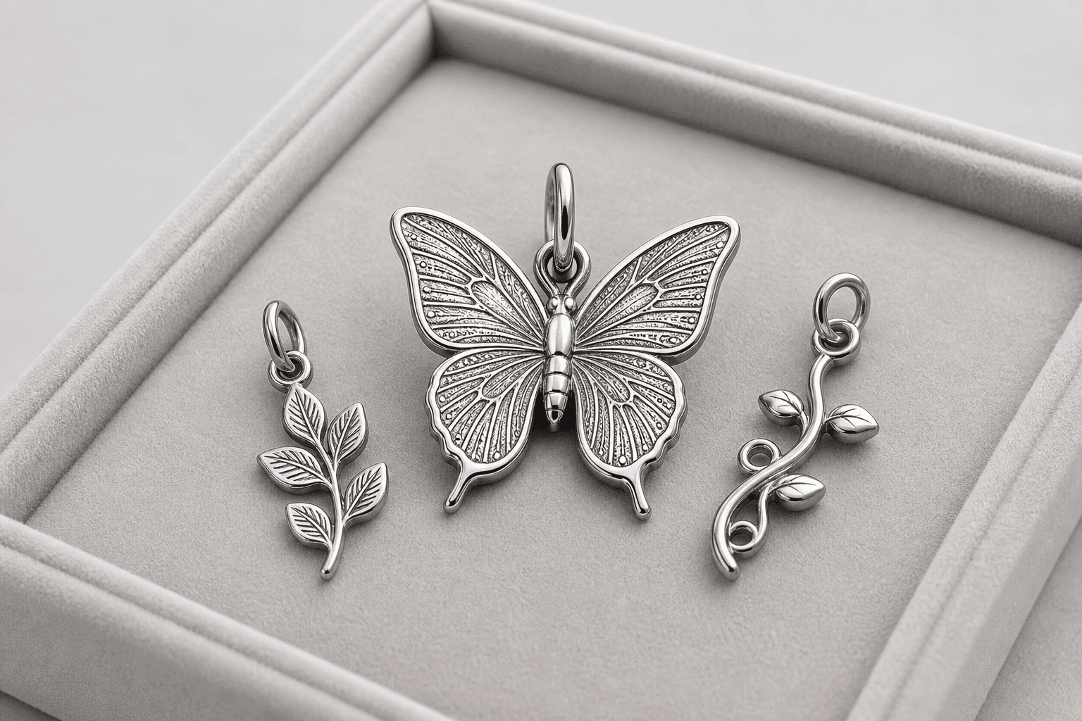 Nature Botanical 316L Butterfly Charm: Wholesale Case Study