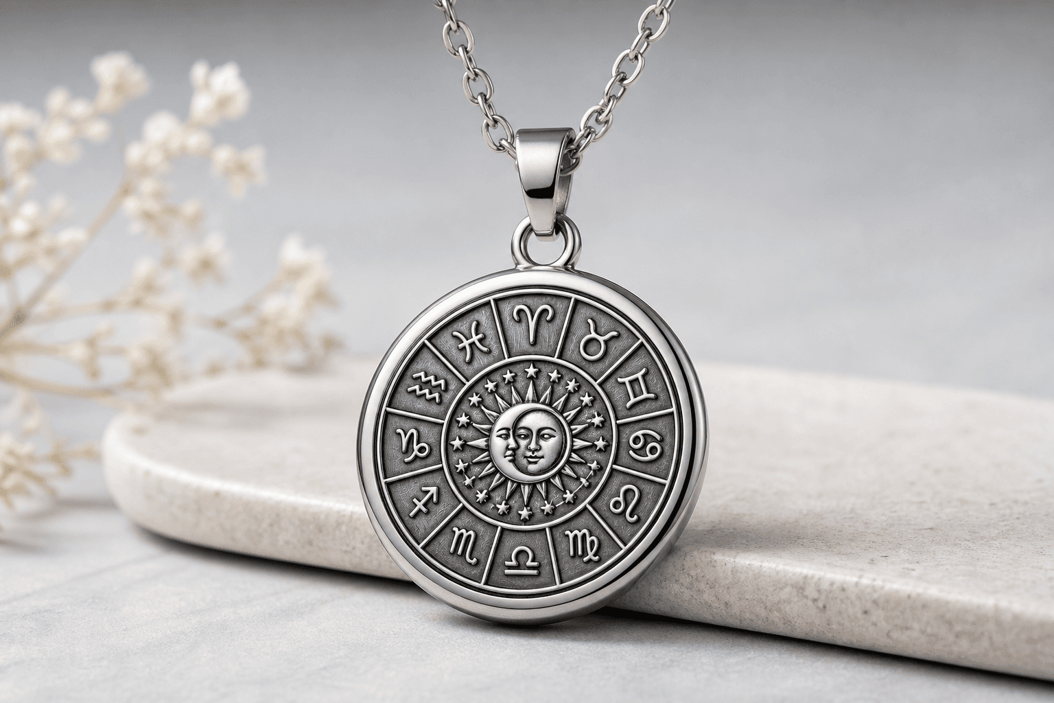 Deep Dive Zodiac Signs Stainless Steel Astrology Charms 316L