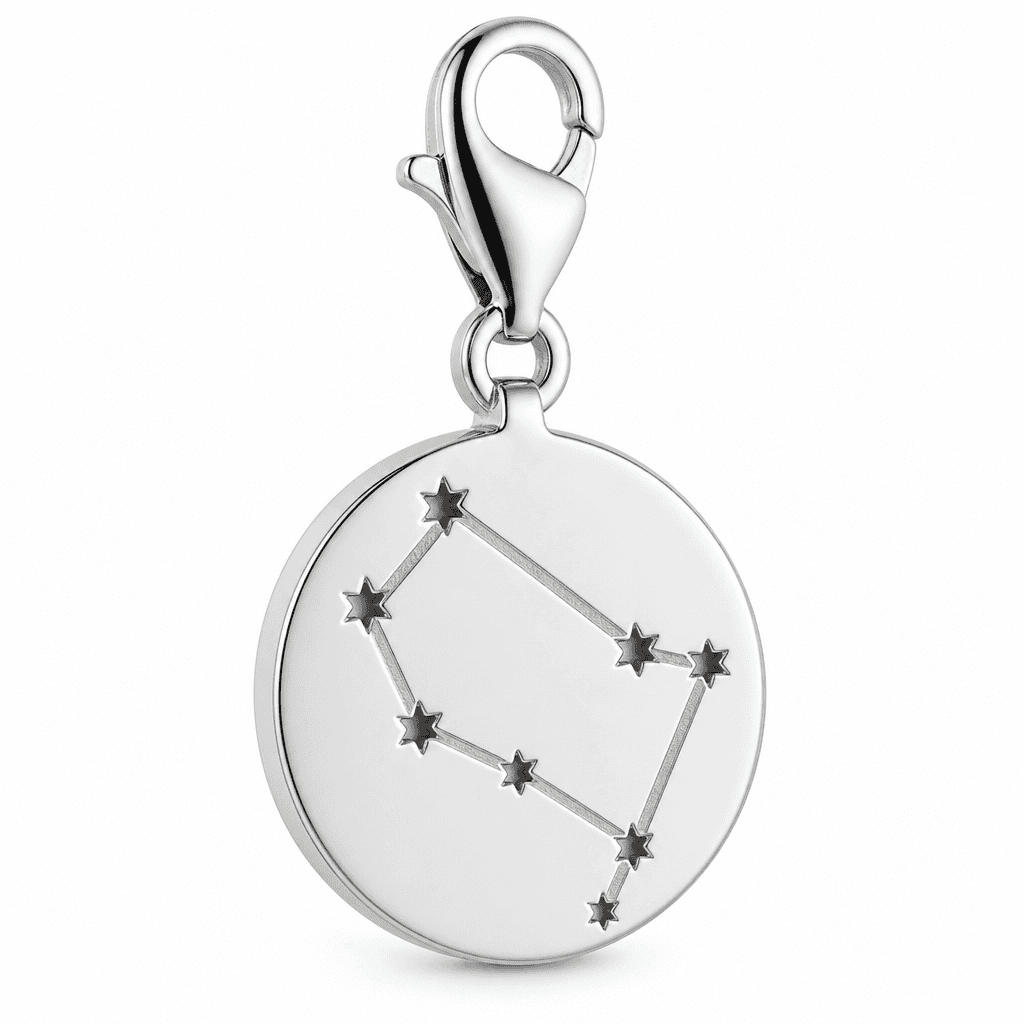 Stellar Constellation Circle Charm