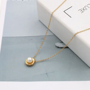 Pearl Pendant Necklace - Image 4