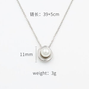 Pearl Pendant Necklace - Image 7