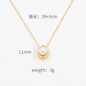 Pearl Pendant Necklace - Image 6