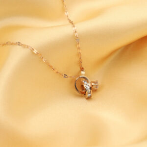 Interlocking Zircon Necklace - Image 4