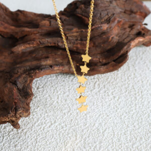 Y Shaped Star Necklace - Image 3