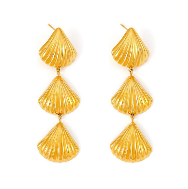 Shell Drop Earrings