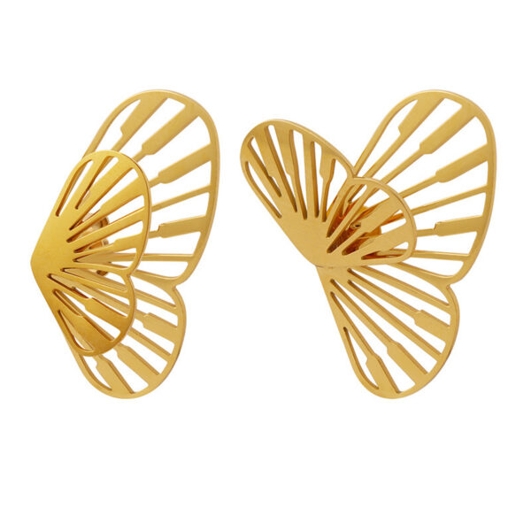 Hollow Butterfly Stud Earrings