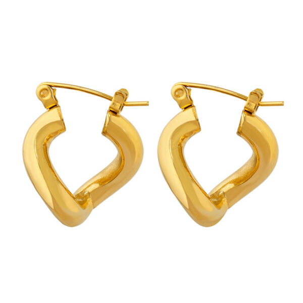 Twisted Hoop Earrings