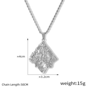 Irregular Pendant Necklace - Image 3