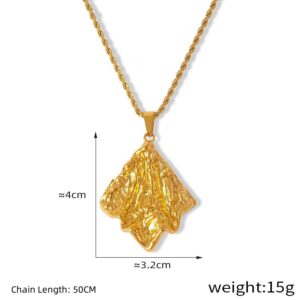 Irregular Pendant Necklace - Image 2