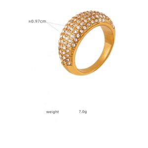 Full Zircon Ring - Image 4