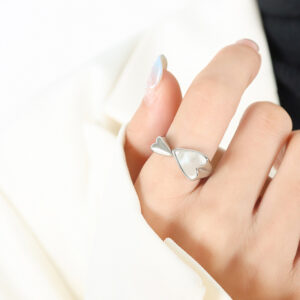 Double Heart Ring - Image 5