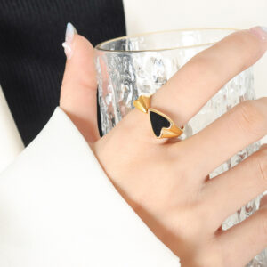 Double Heart Ring - Image 2