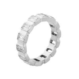 Single Row Design Zirconia Rings - Image 3