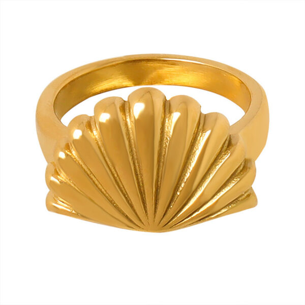 Shell-Shaped Ring