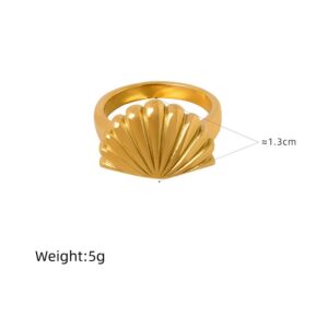 Shell-Shaped Ring - Image 4