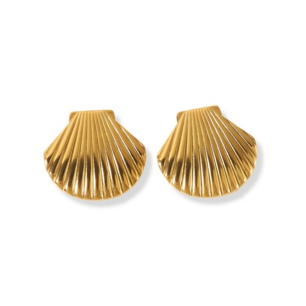 Shell-Shaped Earrings